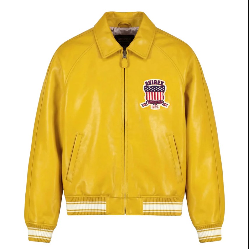 AVIREX GENIUNE SHEEP LEATHER ICON JACKET