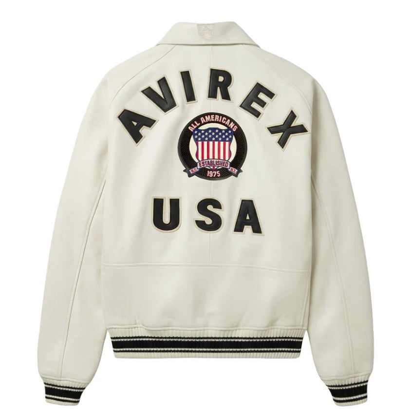 AVIREX GENIUNE SHEEP LEATHER ICON JACKET