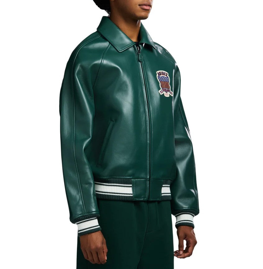 AVIREX GENIUNE SHEEP LEATHER ICON JACKET