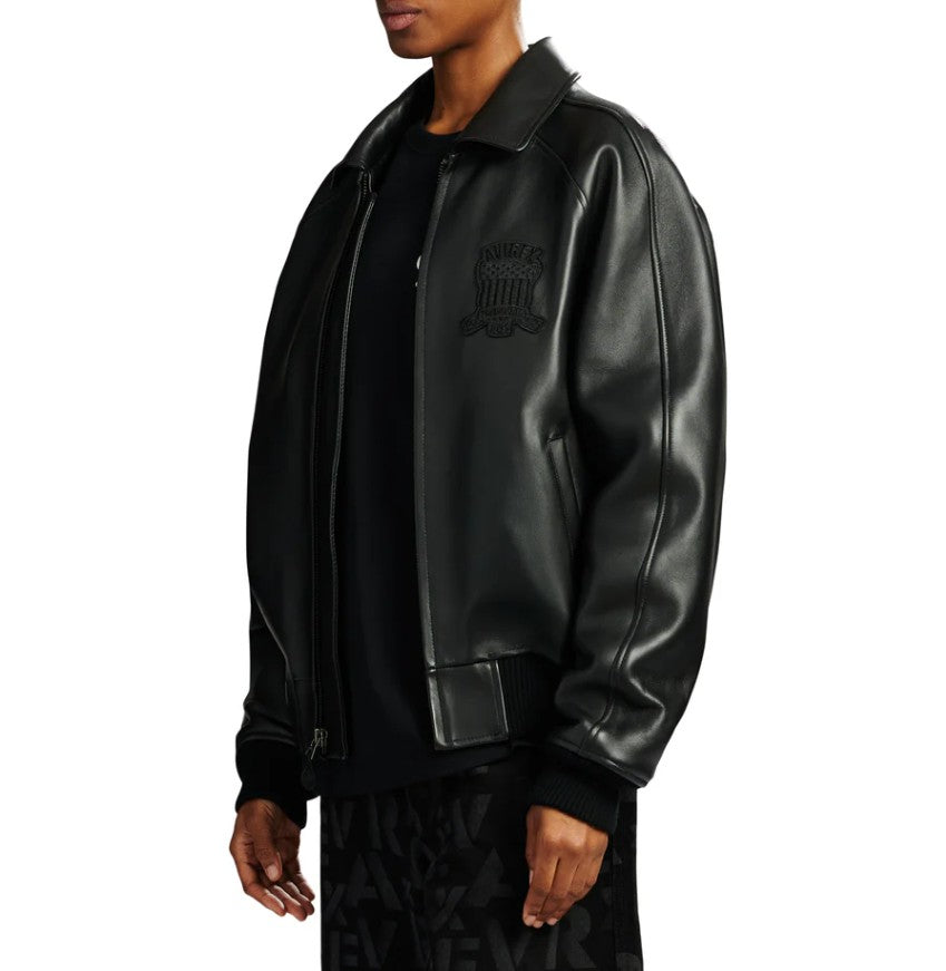 AVIREX GENUINE SHEEP LEATHER ICON JACKET
